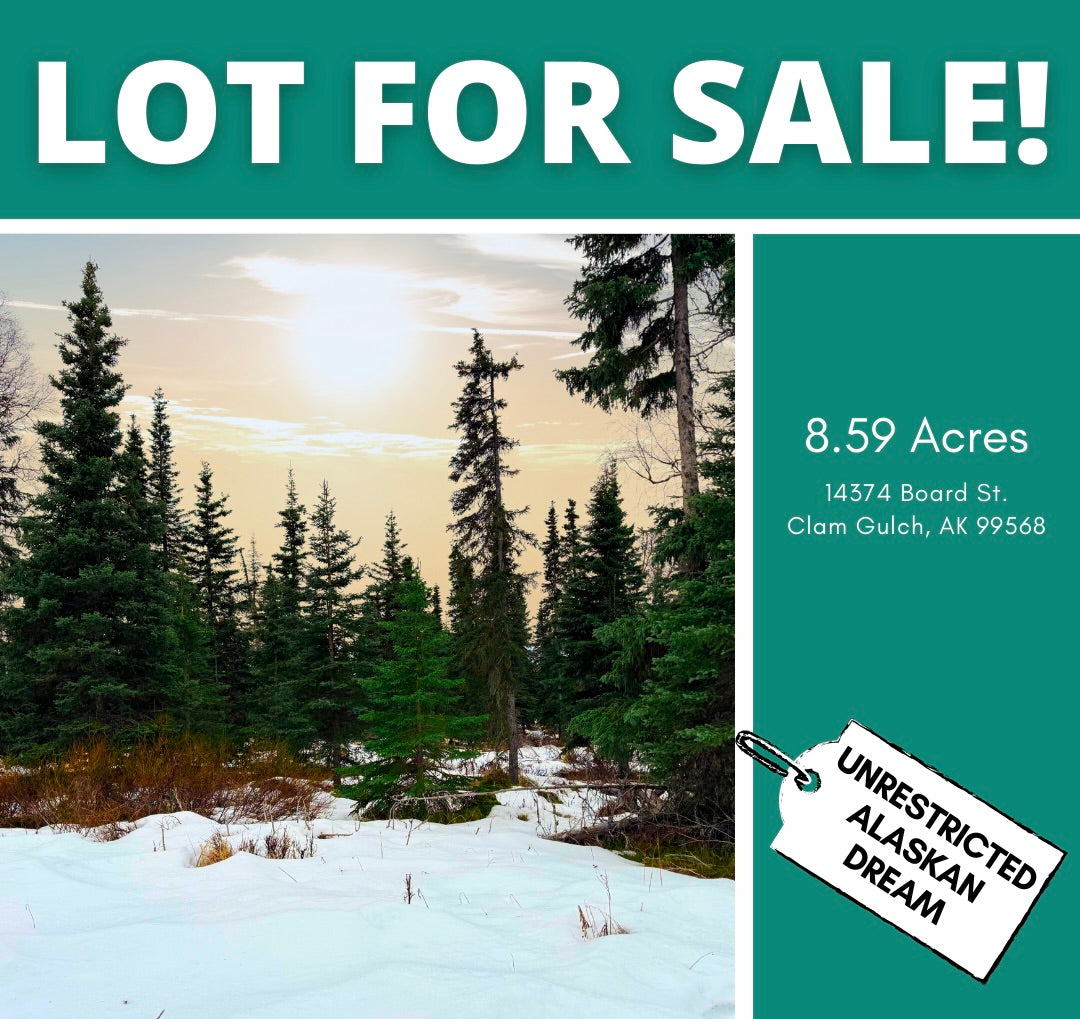 Unrestricted 8.59-Acre Alaskan Paradise in Clam Gulch – Build Your Dream