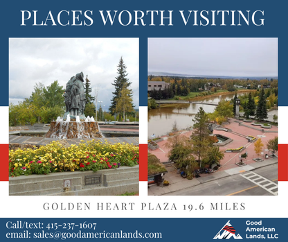 Peaceful 2.5 Acres – Flat Land  in Fairbanks North Star Borough