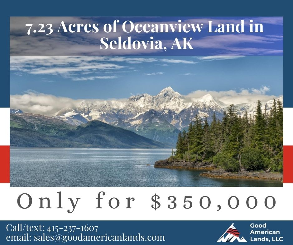 🌲7.23 Acres of Oceanview Land in  Seldovia, AK🌲