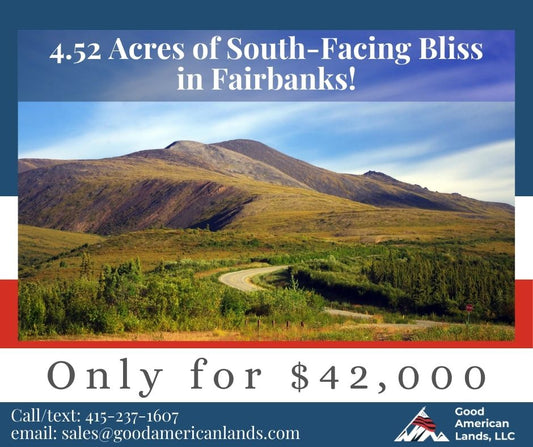 4.52 Acres of South-Facing Bliss in Fairbanks!