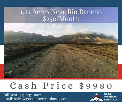 1.22 Acres Near Rio Rancho!