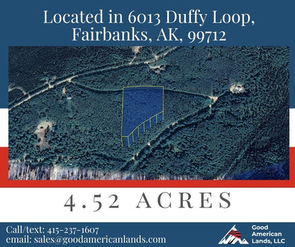 4.52 Acres of South-Facing Bliss in Fairbanks!