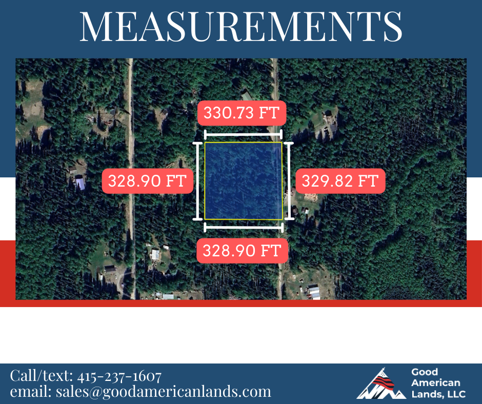 Peaceful 2.5 Acres – Flat Land  in Fairbanks North Star Borough