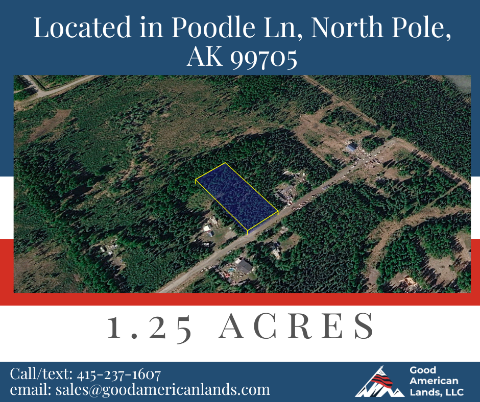 Your Alaskan Dream: 1.25 Acres, Only Minutes to Fairbanks, AK