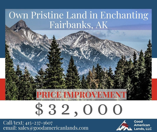 🌲 Discover Your Wilderness Paradise: 32 Acres of Pristine Land in North Fairbanks, Alaska 🌲