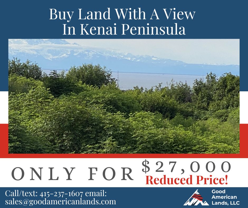 🌲Buy Land 1.52 Acres with A View in Nikiski, AK🌲