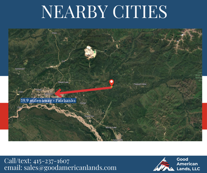Peaceful 2.5 Acres – Flat Land  in Fairbanks North Star Borough