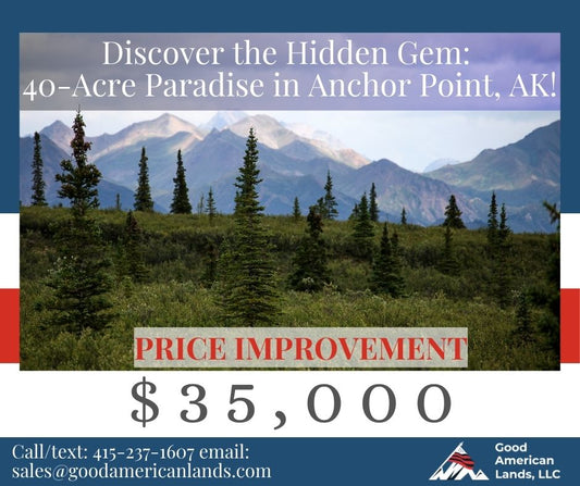 🌲Discover the Hidden Gem: 40-Acre Paradise in Anchor Point, AK!🌲