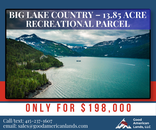 13.85 Acres of Quiet Alaska Lakefront