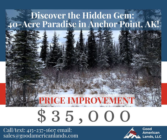 🌲Discover the Hidden Gem: 40-Acre Paradise in Anchor Point, AK!🌲